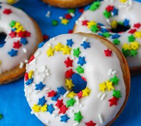 baked vanilla donuts recipe