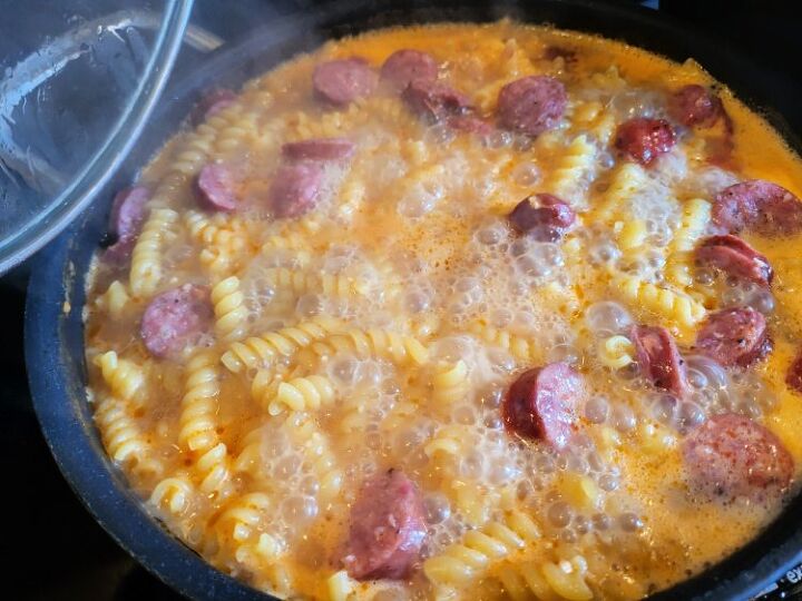 easy sausage skillet pasta recipe