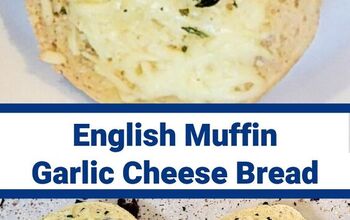 English Muffin Garlic Cheese Bread