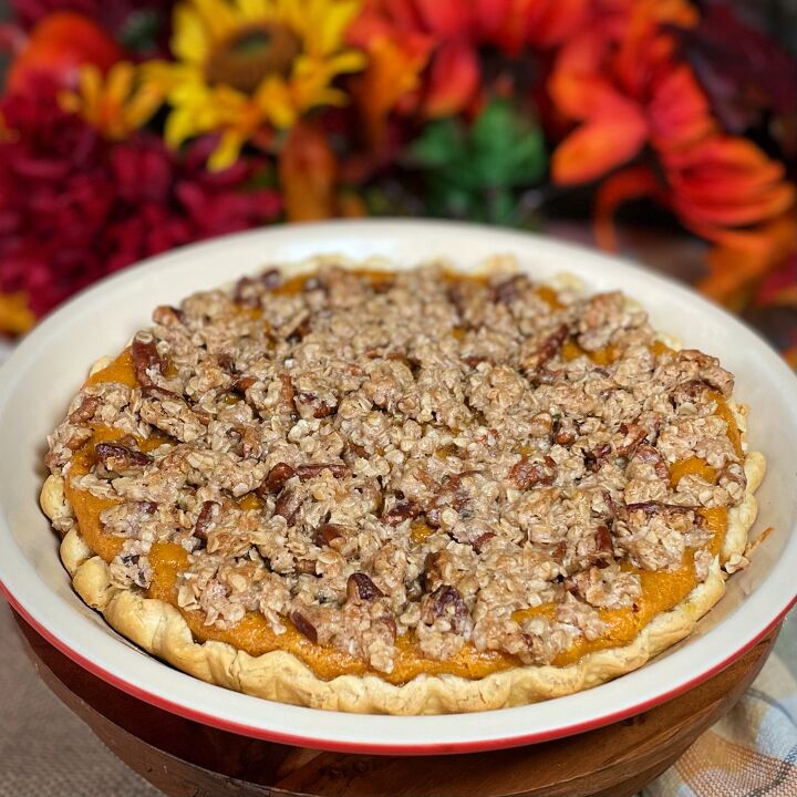 sweet potato pie with streusel topping a biltmore recipe