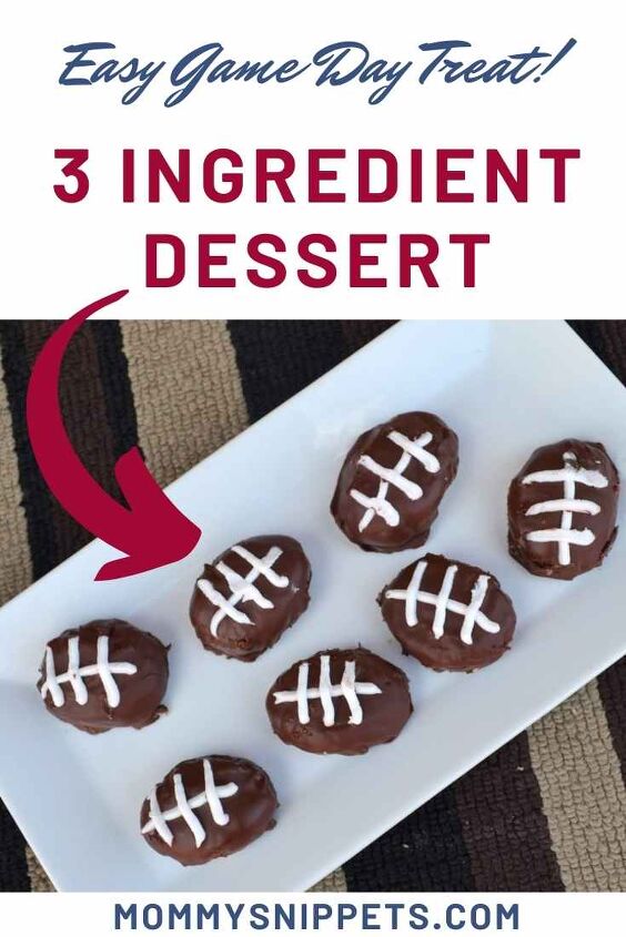 the easiest 3 ingredient dessert for a game time celebration
