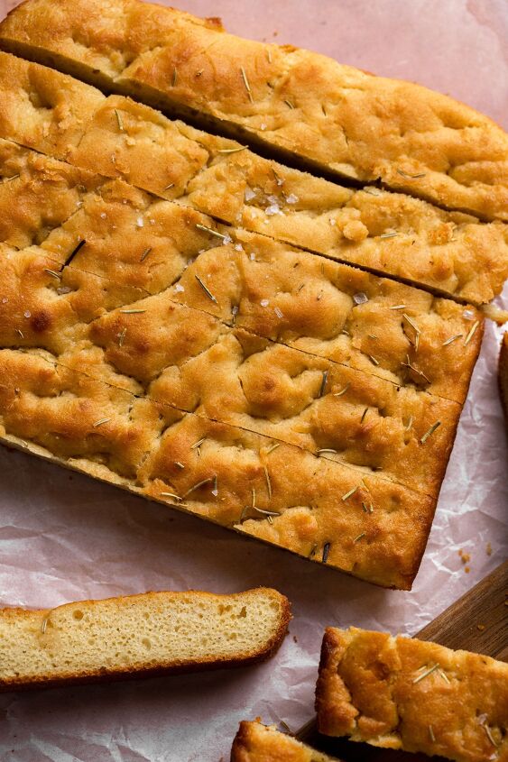 gluten free focaccia bread, This unbeatable fluffy texture is the key to the focaccia bread