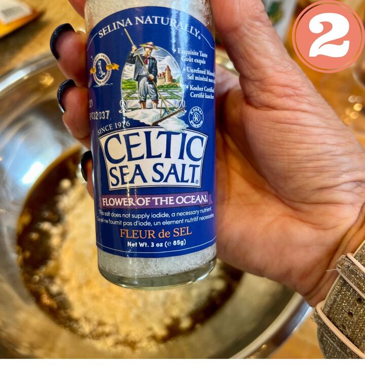healthy no bake cookie dough bites gluten free, Add a pinch of Celtic Sea Salt