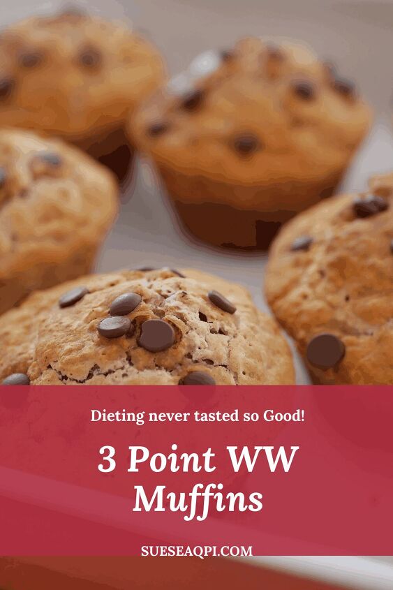 weight watchers banana chocolate chip muffins, Only 3 Points on WW