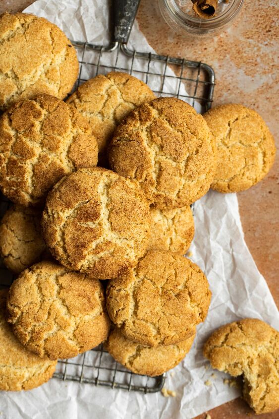 gf brown butter snickerdoodle cookies