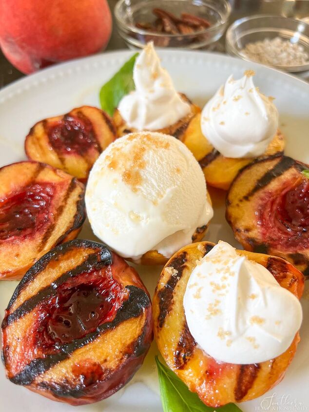 11 grilled recipes that are perfect for backyard bbqs, How to Grill Peaches The Easiest and Best Method