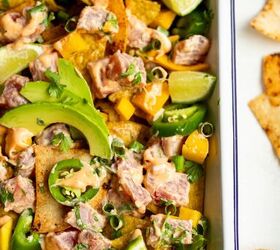spicy ahi tuna nachos, One of the best parts about this recipe No oven required