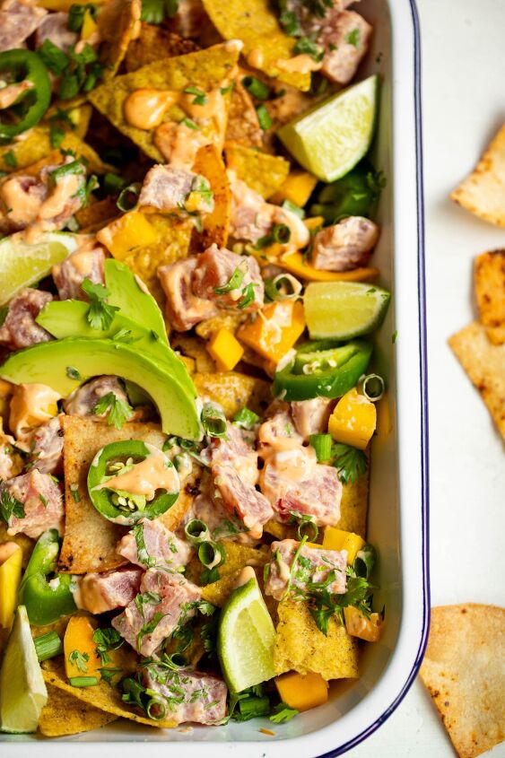10 delicious seaweed appetizers you can make at home, 9 Spicy Ahi Tuna Nachos