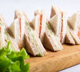 The Queen's Favorite Smoked Salmon And Cucumber Tea Sandwiches