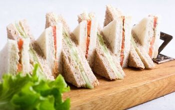 The Queen's Favorite Smoked Salmon And Cucumber Tea Sandwiches