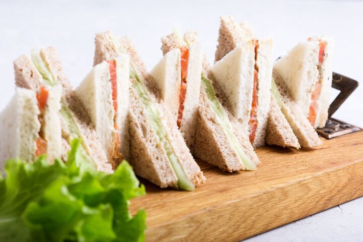 the queen s favorite smoked salmon and cucumber tea sandwiches