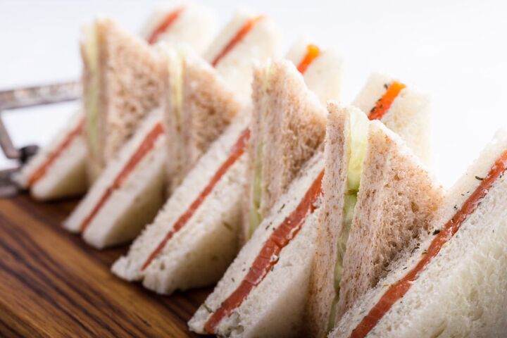 the queen s favorite smoked salmon and cucumber tea sandwiches