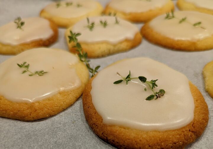 lime and thyme cookies