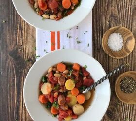 tuscan carrot and bean soup with kale