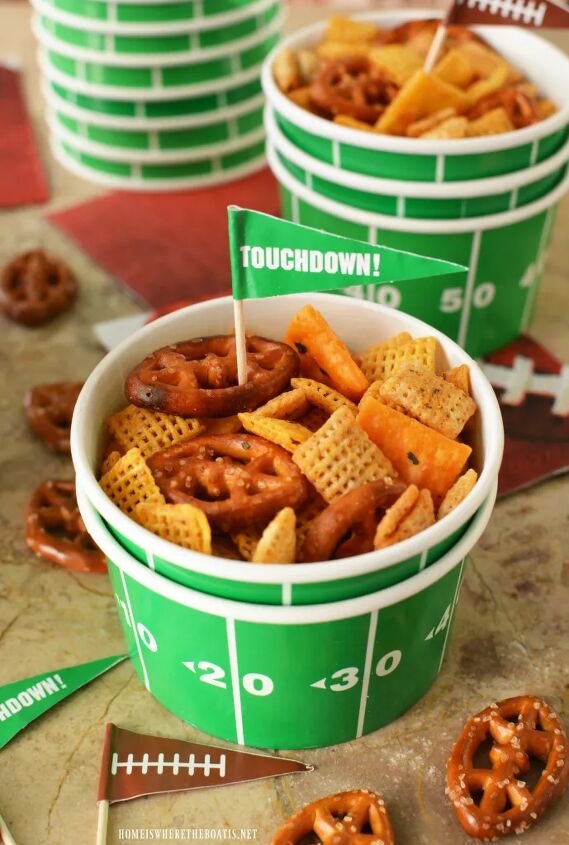 buffalo chex mix for game day