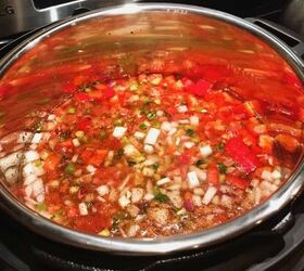 heathy instant pot chicken tortilla soup recipe