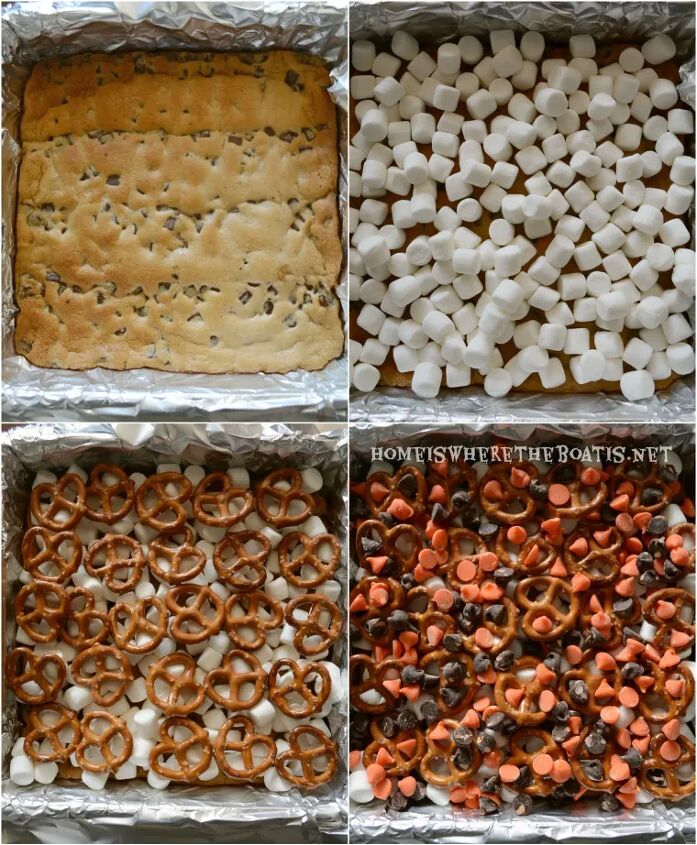 deadly morsels and twisted treats aka pretzel smores chocolate chi