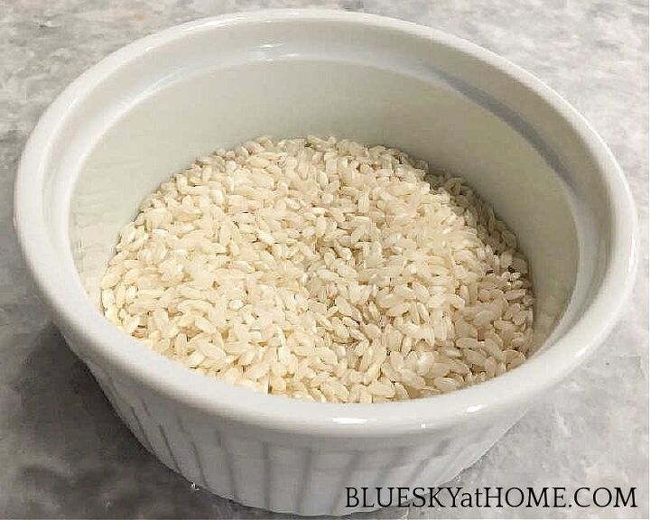 Arborio rice the preferred rice for risotto