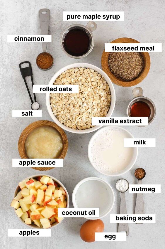 apple cinnamon baked oatmeal
