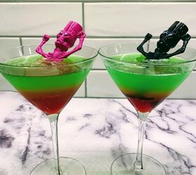 sip slurp and shiver devilishly delicious halloween drink recipes, Two Fun Halloween Cocktails