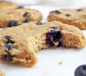 PB Blueberry Protein Cookies - Just Amazing!