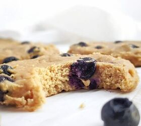 pb blueberry protein cookies just amazing, Just amazing Peanut Butter Blueberry Protein Cookies made with oat flour peanut butter powder and no eggs for a gluten free low fat and Vegan recipe These high protein blueberry oatmeal cookies are a great healthy breakfast or post workout treat