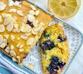Lemon Blueberry Polenta Cake