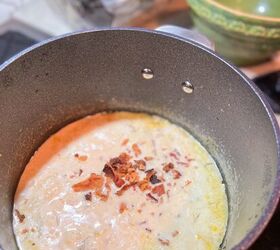 smoked salmon chowder recipe, Add bacon to chowder recipe with fish and vegetables