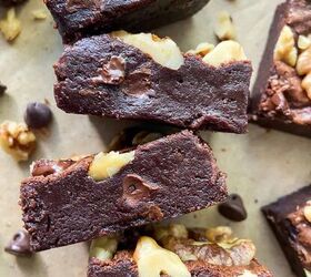 Fudgy Double Chocolate Brownies With Walnuts