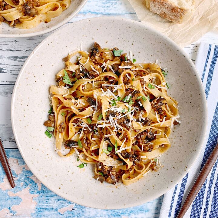 Pishe Ragu Pasta With Mushroom Ragu | Foodtalk