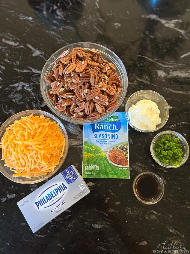 best ranch cheese ball recipe hit of the holiday party, ranch cheese ball ingredients