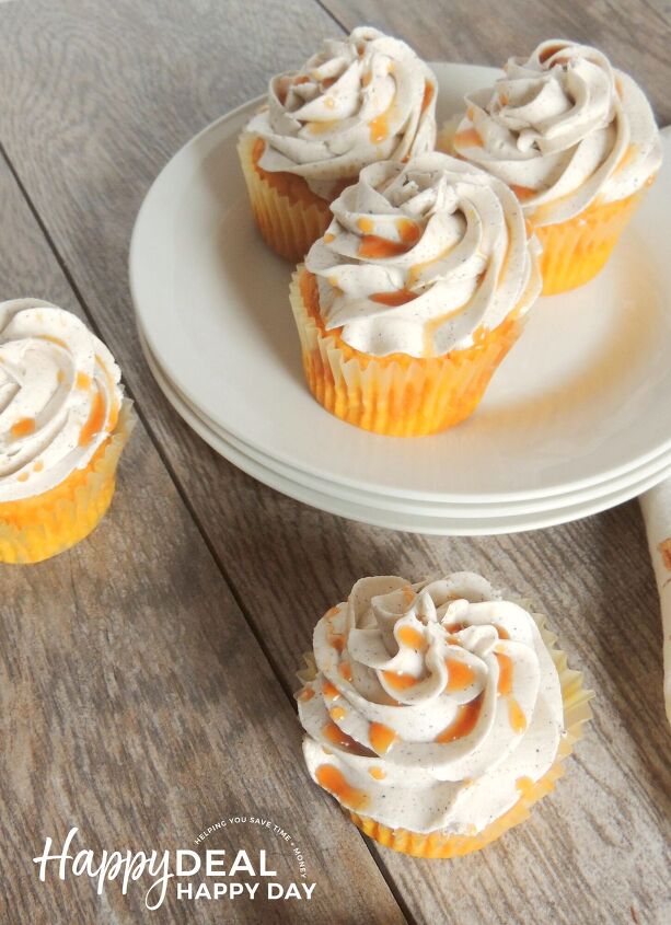recipe for pumpkin cupcakes pumpkin spice latte flavored, Recipe For Pumpkin Cupcakes frosted