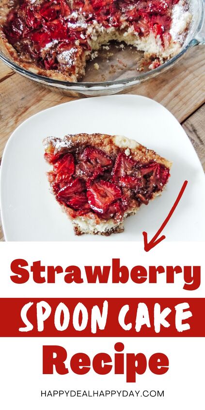 strawberry spoon cake recipe, Strawberry Spoon Cake Recipe
