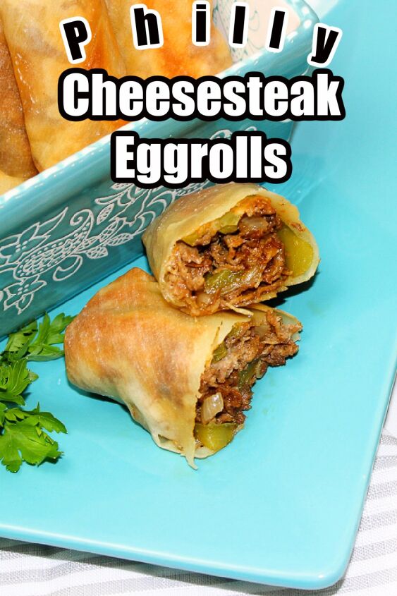the best philly cheesesteak eggrolls recipe, Philly Cheesesteak Eggrolls Recipe