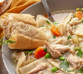 This delicious chicken pot pie is a classic in Pennsylvania (and not what you're used to!)