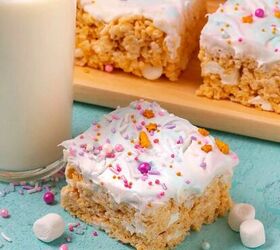 the best unicorn rice krispie treats ever, Learn how to make these simple delicious unicorn Rice Krispie treats