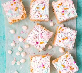 Brighten any unicorn-lover's day with this magical Rice Krispy Treat recipe