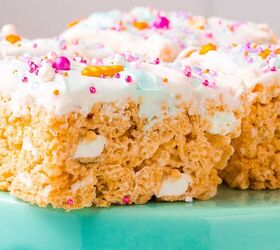the best unicorn rice krispie treats ever, These soft and gooey Rice Krispie treats are very easy to make