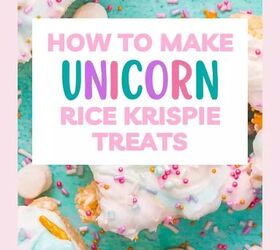 the best unicorn rice krispie treats ever, Get this simple step by step recipe for making these Unicorn Rice Krispie treats