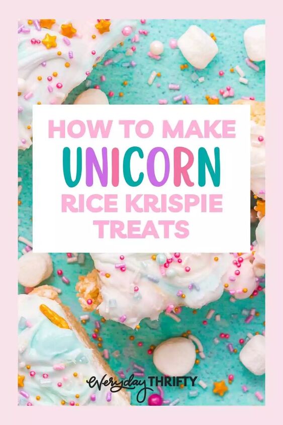 the best unicorn rice krispie treats ever, Get this simple step by step recipe for making these Unicorn Rice Krispie treats