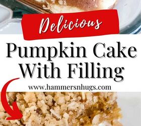 pumpkin cake with cream cheese filling, Pumpkin cake filled with whipped cream icing and topped with oat streusel this pumpkin streusel cake is a delicious Thanksgiving dessert