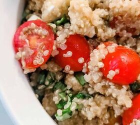 Balsamic Quinoa Caprese Salad