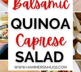 balsamic quinoa caprese salad