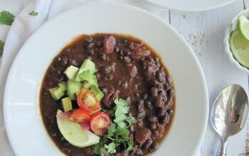 Easy Slow Cooker Black Bean Soup