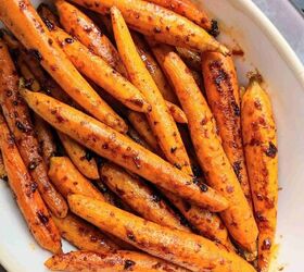 Honey Harissa Roasted Carrots
