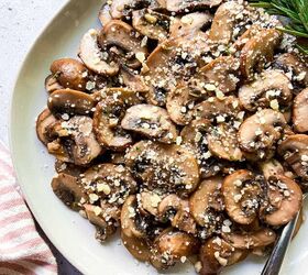 Garlic Butter Mushrooms With Rosemary