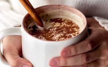 Maple Cinnamon Latte With Brown Sugar Foam