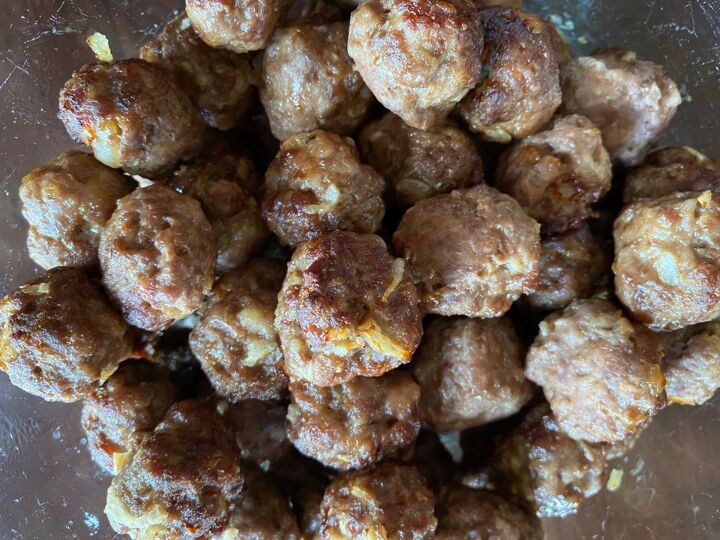 meatballs in barbecue sauce