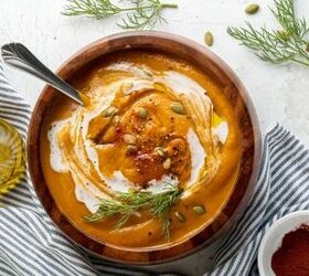 Roasted Pumpkin Soup With Coconut Milk (Gluten Free Vegan Recipe)