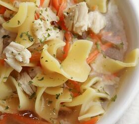 <b>Our dinner suggestion:</b> Instant Pot chicken noodle soup